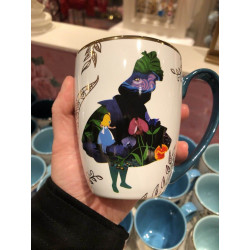 Mug Alice fleurs Disneyland...