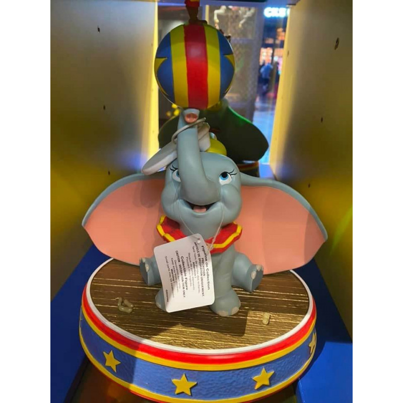 Porte clés Dumbo Disneyland Paris Disney figurine plastique éléphant gris