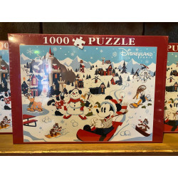 Puzzle de Noël Disneyland...