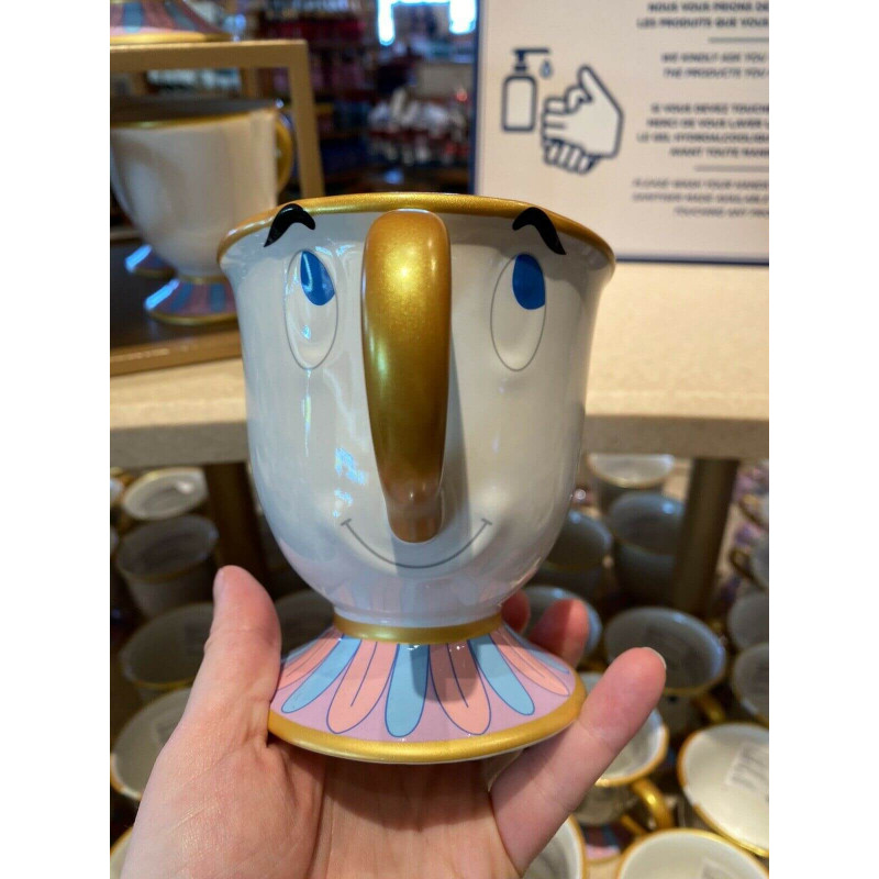 Disney Store Chip Mug, Beauty and the Beast