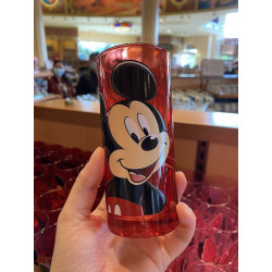 Mickey Red Glass Disneyland...