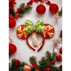 Candy Cane Christmas Ears -...