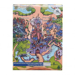 Poster Fun Map Disneyland...