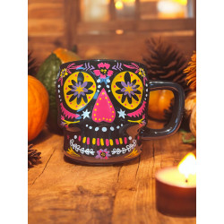 Mug Halloween Dia de los...